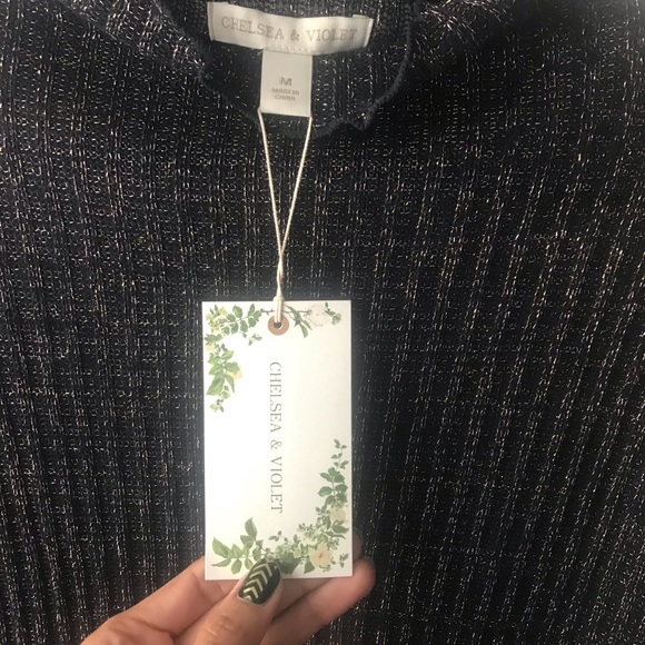 Chelsea & Violet Sheer Blouse - Picture 2 of 2